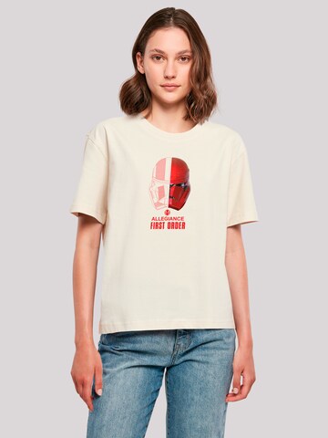 F4NT4STIC T-Shirt 'Allegiance First Order' in Beige: Vorderseite