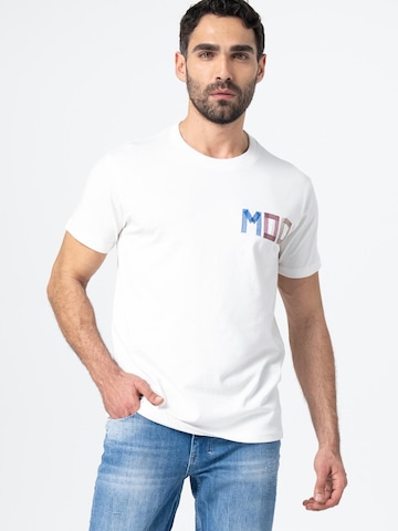 M.O.D MIRACLE OF DENIM - Camiseta en blanco: frente
