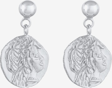 ELLI Ohrringe Geo, Kreis, Vintage in Silber