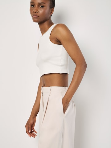 Wide Leg Pantalon ' ' Apricot en beige