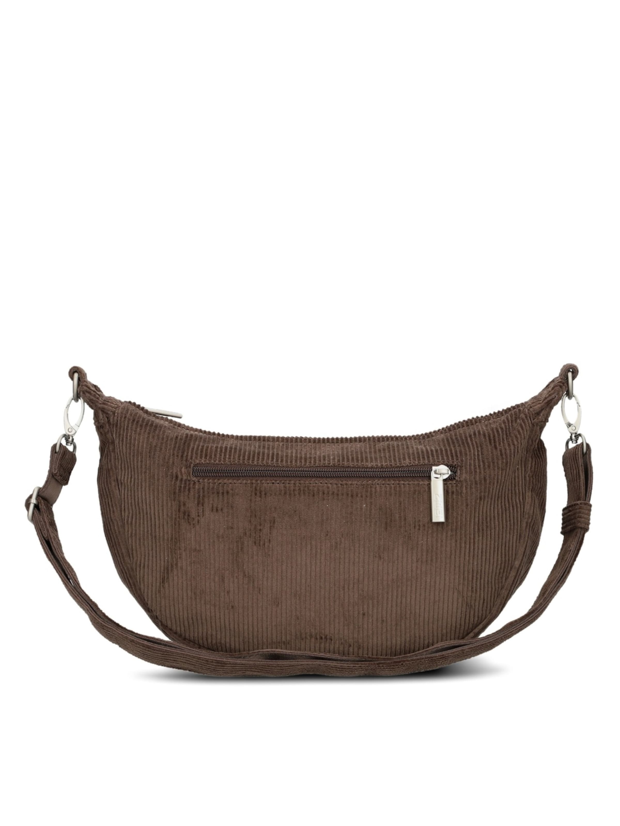 ZWEI - Bolso de mano 'MADEMOISELLE.M M70' en marrón