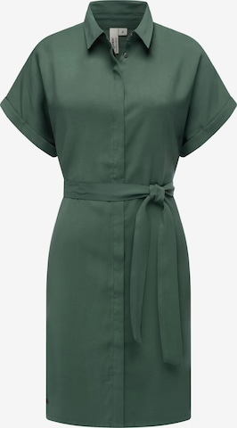 Ragwear Blusenkleid 'Manilla' in Grün: Vorderseite