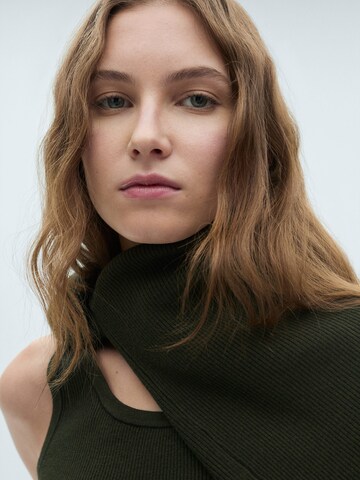 MANGO Top 'SHADOWIN' in Groen
