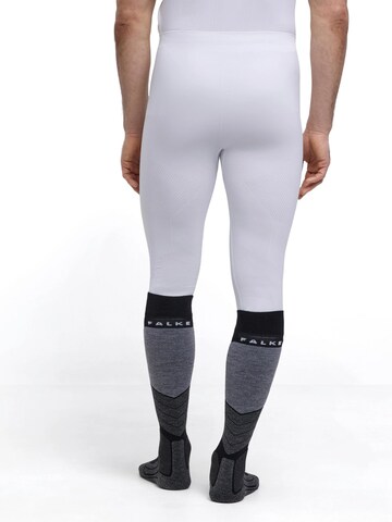 FALKE Skinny Workout Pants '3/4' in White