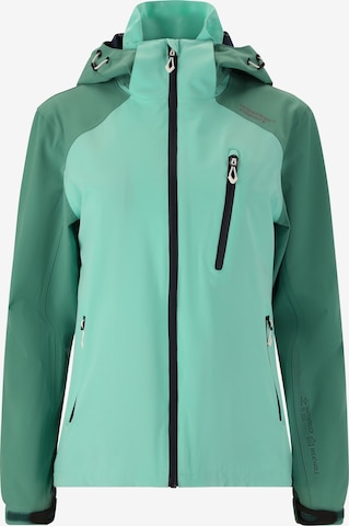 Weather Report Outdoor Jacket 'CAMELIA W-PRO' in Green: front