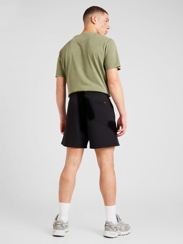ALPHA INDUSTRIES Regular Pants 'Essentials' in Black