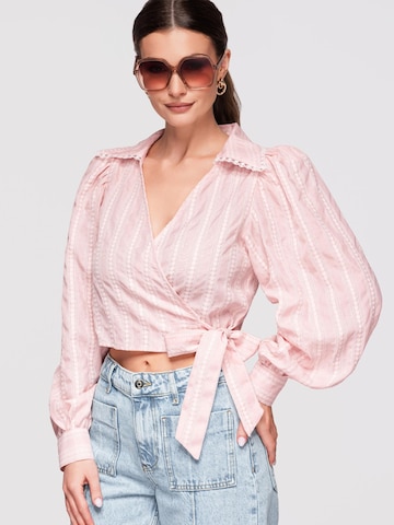 Ombre Bluse‌‌‌‌ in Pink