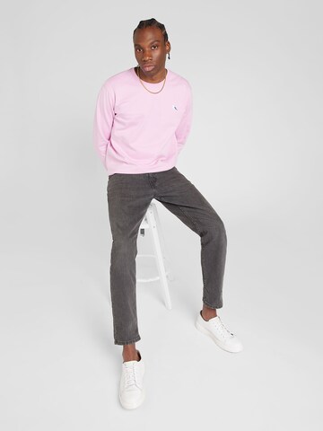 Cleptomanicx Sweatshirt 'Embro Gull' in Purple