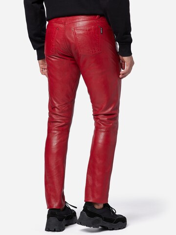 Coupe slim Pantalon RICANO en rouge