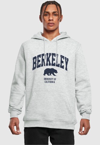 Felpa 'Berkeley University - Bear' di Merchcode in grigio: frontale