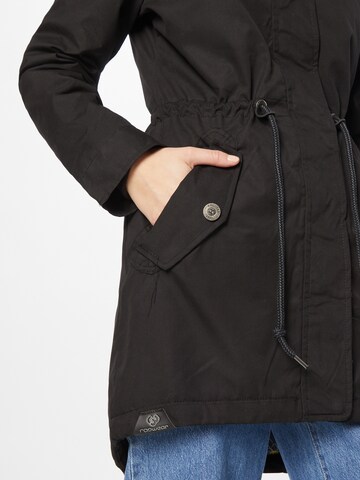 Ragwear Winterparka 'Elba' in Zwart