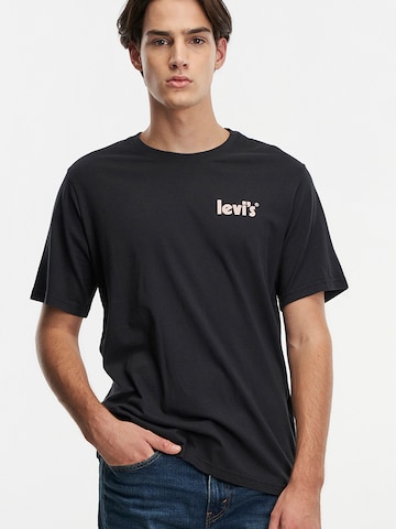 LEVI'S ® Póló 'Relaxed Fit Tee' - fekete: elől