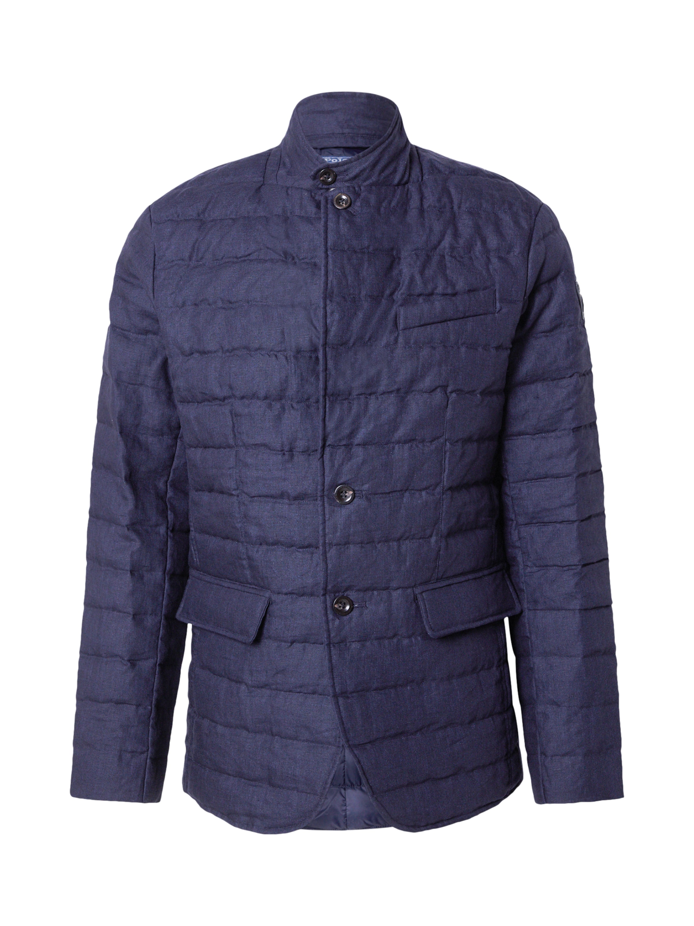 Polo Ralph Lauren Φθινοπωρινό και ανοιξιάτικο μπουφάν 'BAKER' σε μπλε: μπροστά