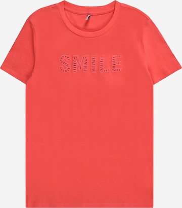 T-Shirt 'PERNILLE' KIDS ONLY en rouge : devant