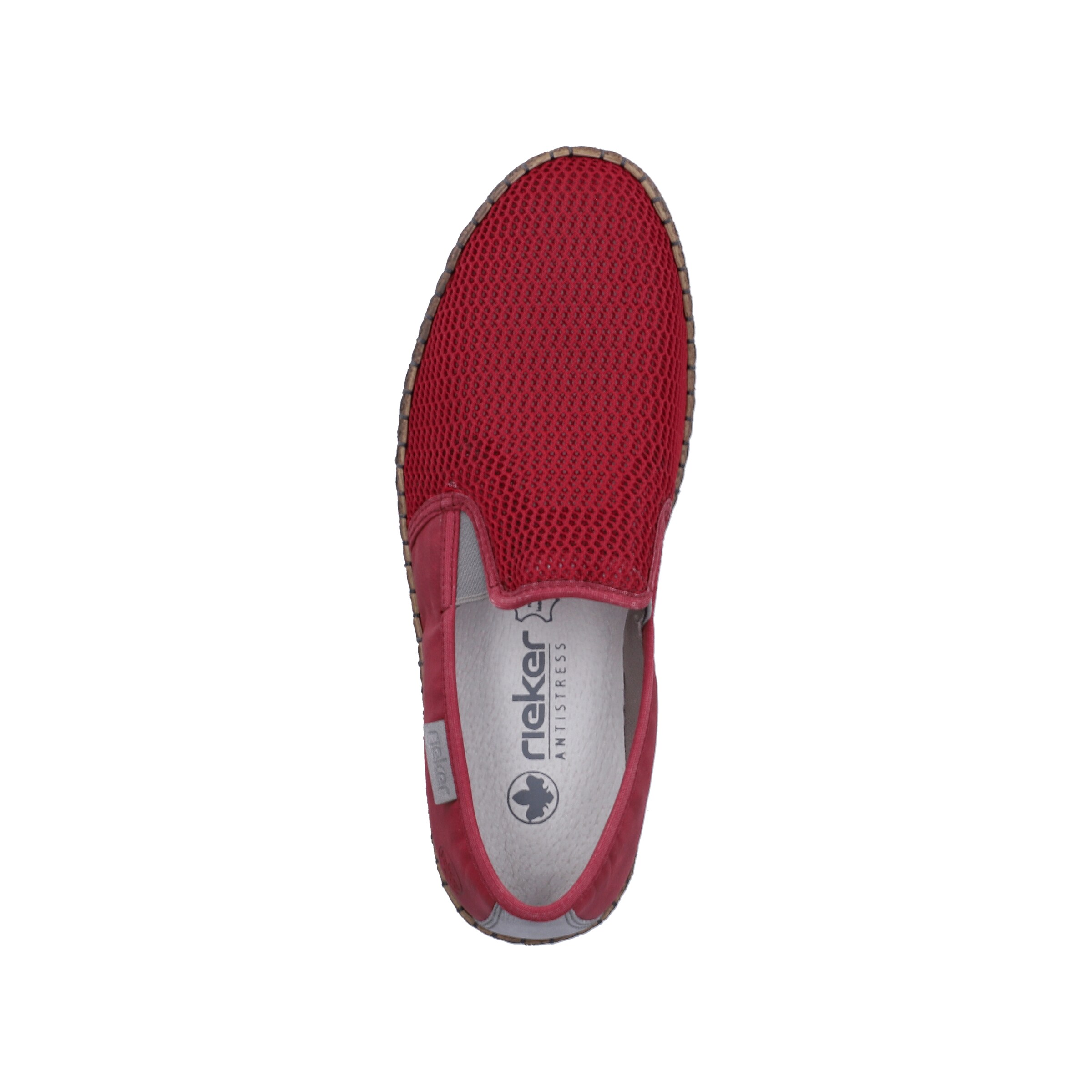 Chaussure basse 'B5265' Rieker en rouge
