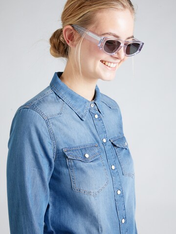 ONLY Bluse 'ALEXA' in Blau