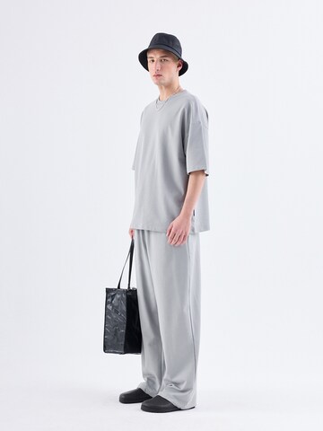 VAMOS CLO Loosefit Hose 'Drome' in Grau