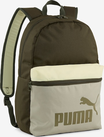 PUMA Backpack in Green: front