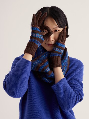 Seasalt Cornwall Vingerhandschoenen 'Very Clever' in Blauw