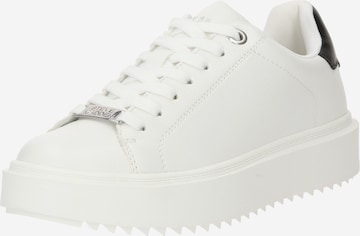 STEVE MADDEN Sneakers laag 'CATCHER' in Wit: voorkant