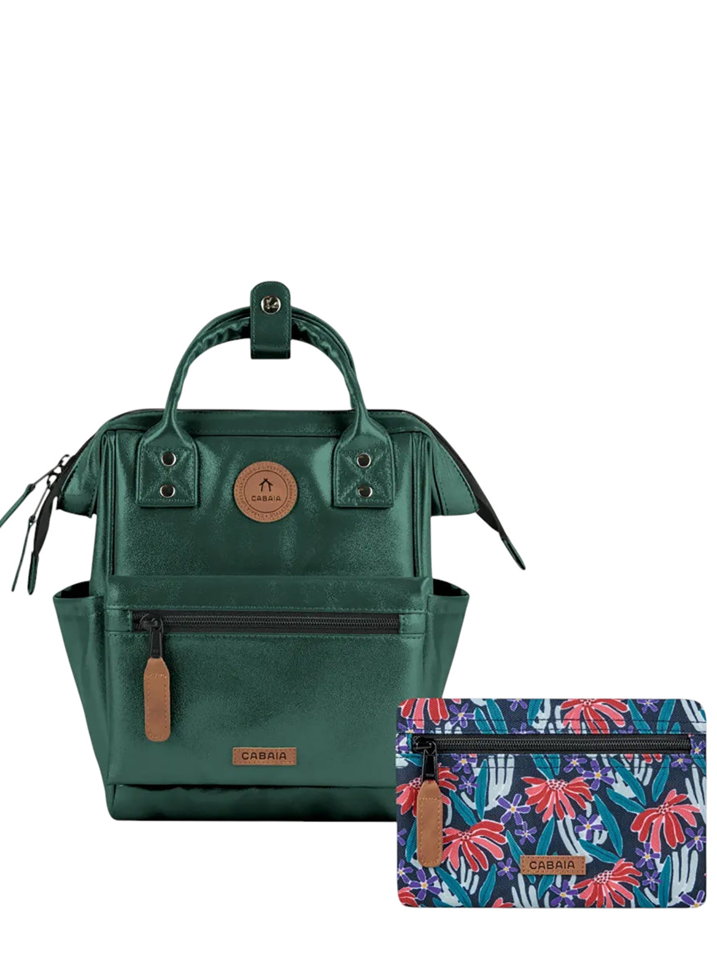 Cabaia Backpack 'Lucerne XS' in Green: front