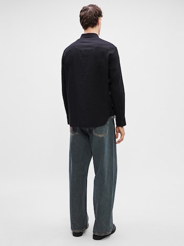 Calvin Klein Классический крой Рубашка в Черный