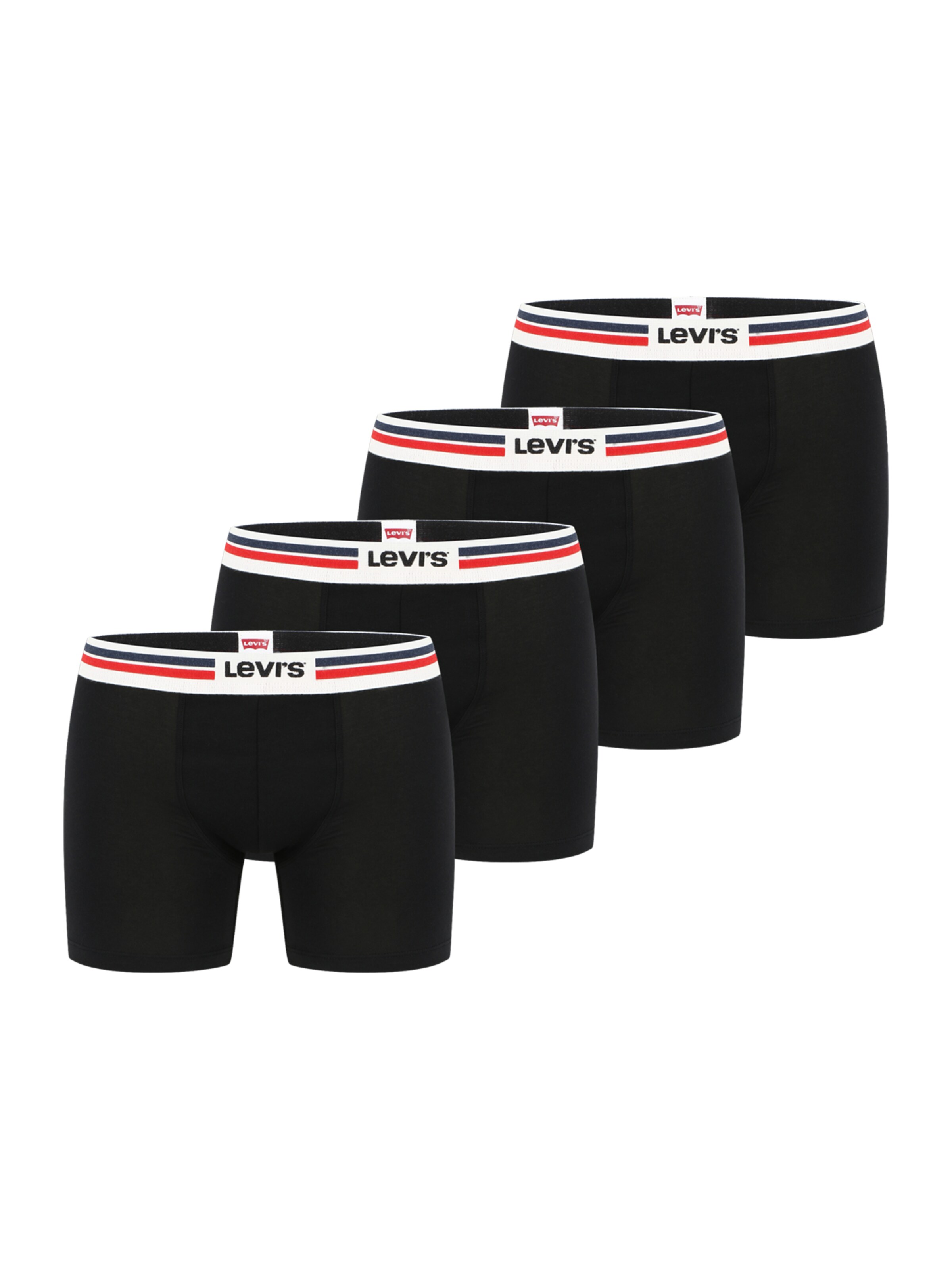 LEVI'S ® Boxershorts in Schwarz: Vorderseite