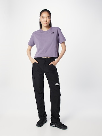 T-shirt fonctionnel THE NORTH FACE en violet