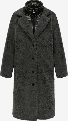 Frieda & Freddies Mantel in Grau: Vorderseite