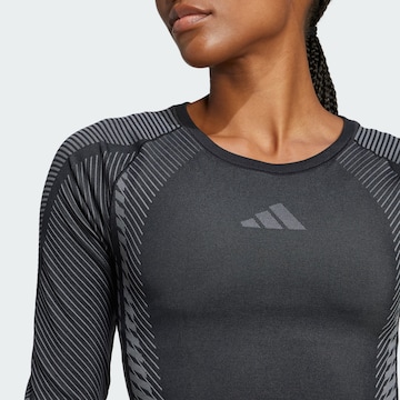ADIDAS PERFORMANCE Функционална тениска в черно