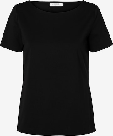 TATUUM - Camiseta 'Mikaja' en negro: frente