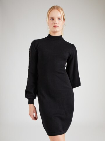 Molly BRACKEN - Vestido de punto en negro: frente