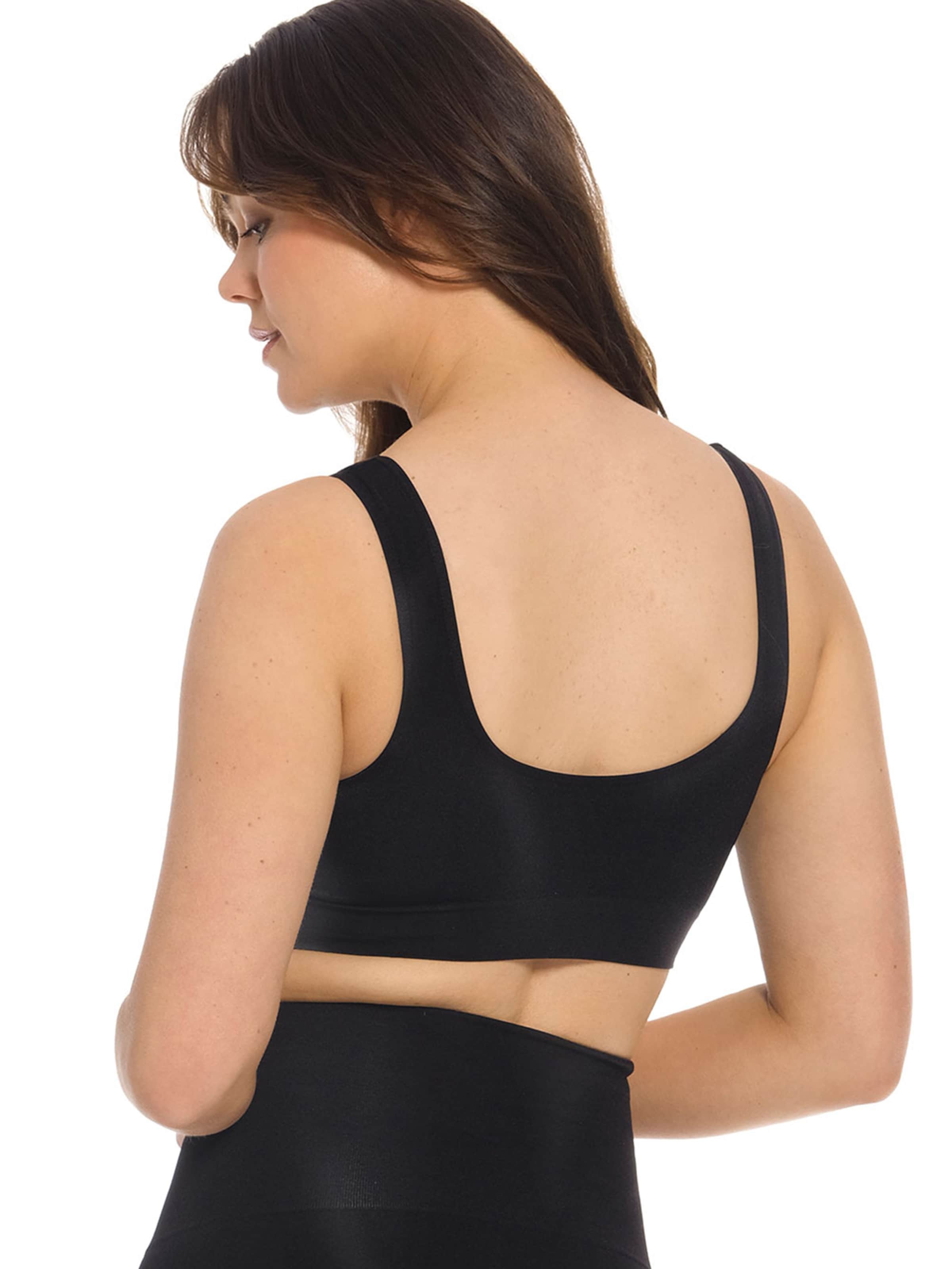 MAGIC Bodyfashion Tričkové Podprsenka 'Shimmer' - Čierna