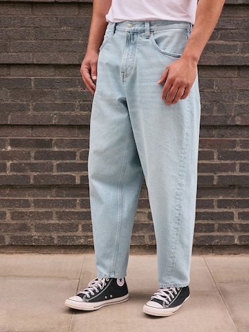 Next Vat Jeans in Blauw: voorkant