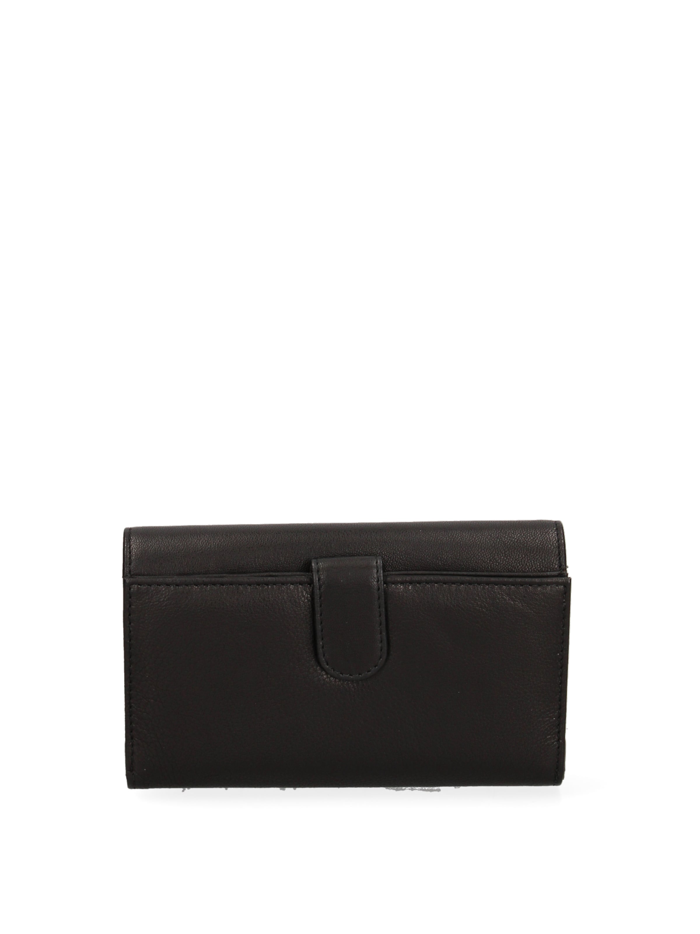 Laura Biagiotti Portemonnaie in Schwarz: Vorderseite