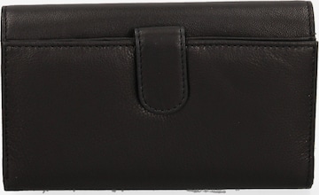 Laura Biagiotti Portemonnaie in Schwarz: Vorderseite