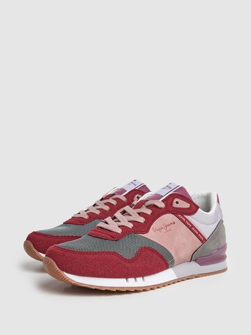 Pepe Jeans Sneakers 'LONDON TAWNY' in Red