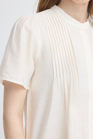ICHI Blouse in Beige