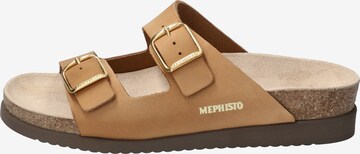 MEPHISTO Pantolette 'Harmony' in Braun: predná strana