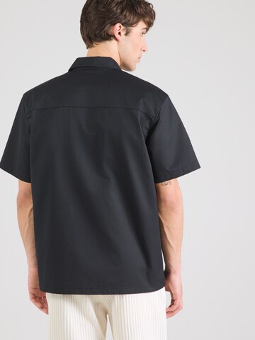 Vintage Industries Comfort fit Overhemd 'Dexter' in Zwart