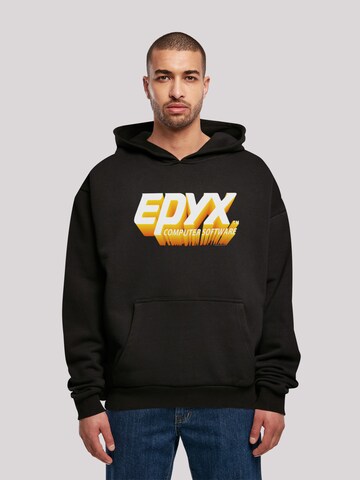 F4NT4STIC Sweatshirt 'EPYX Computer Software' in Schwarz: Vorderseite