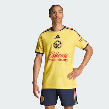 ADIDAS PERFORMANCE - Camiseta funcional 'Club América 26/27 Authentic' en amarillo: frente