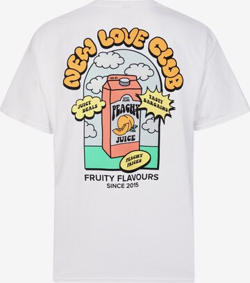 New Love Club Shirt in Wit: voorkant