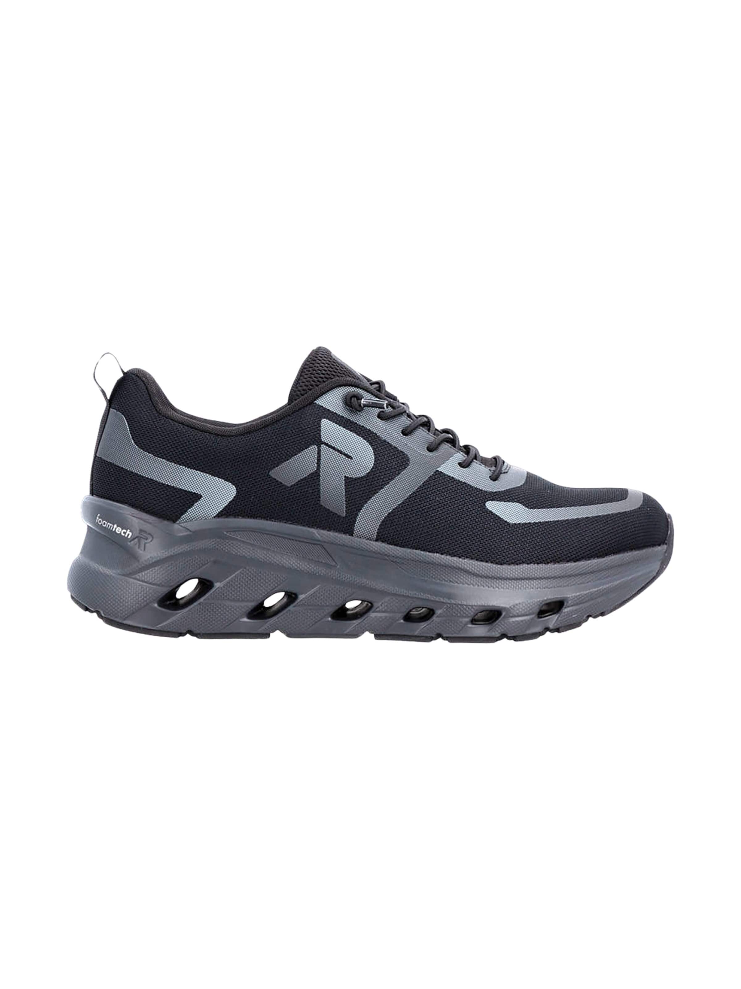 Chaussure de sport à lacets 'Sportliche Schnürsneaker' Rieker en noir