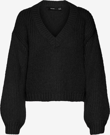 VERO MODA Sweater 'MAYBE' in Black: front