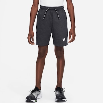 Regular Pantalon de sport NIKE en gris : devant