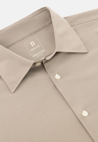 Coupe regular Chemise Boggi Milano en marron