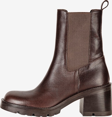 INUOVO Chelsea Boots in Brown