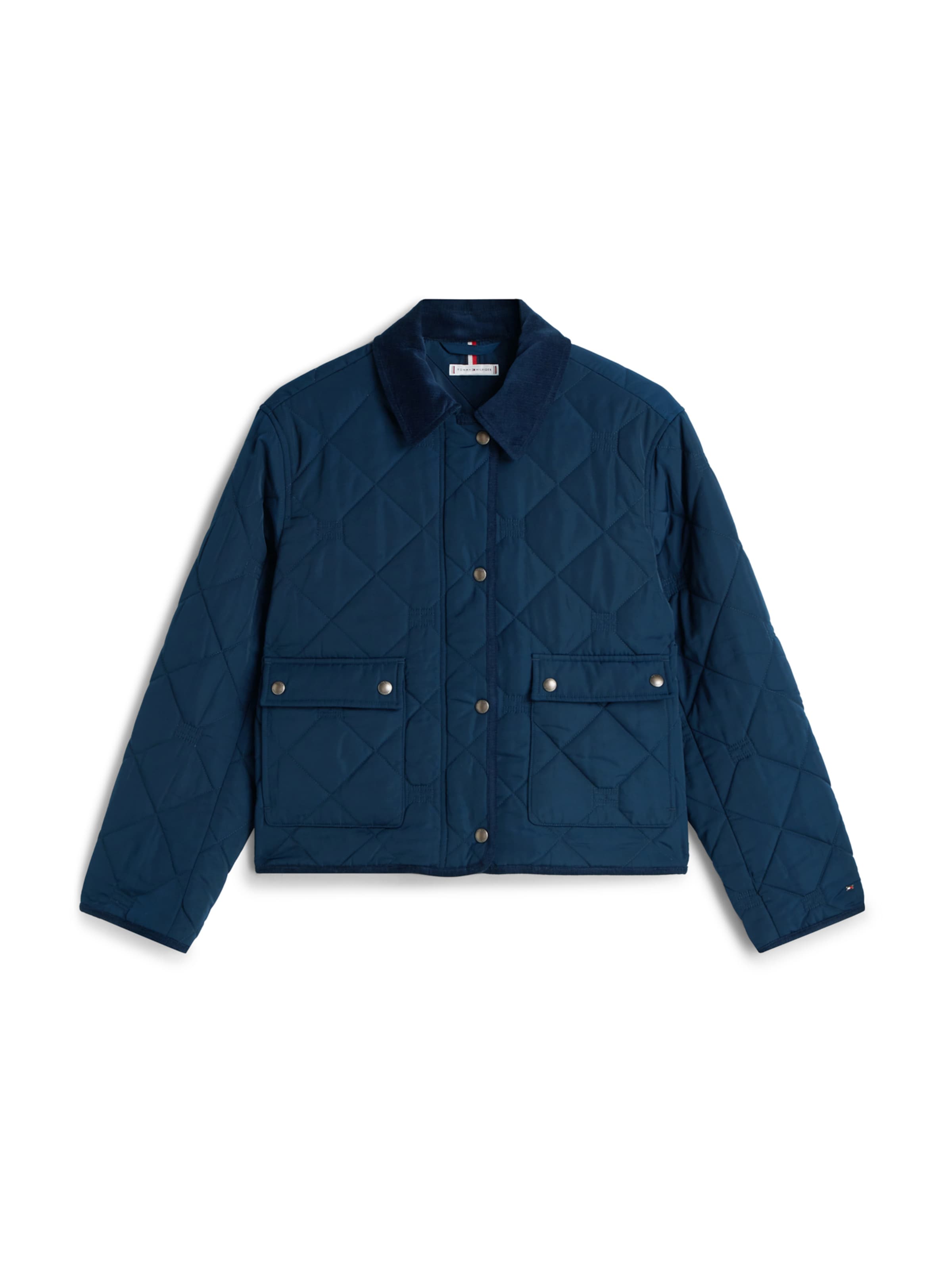 TOMMY HILFIGER Демисезонная куртка в Синий: спереди