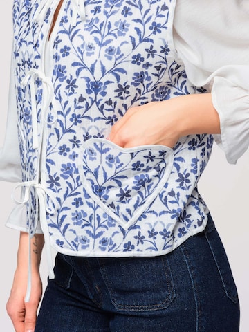Gilet Ombre en bleu